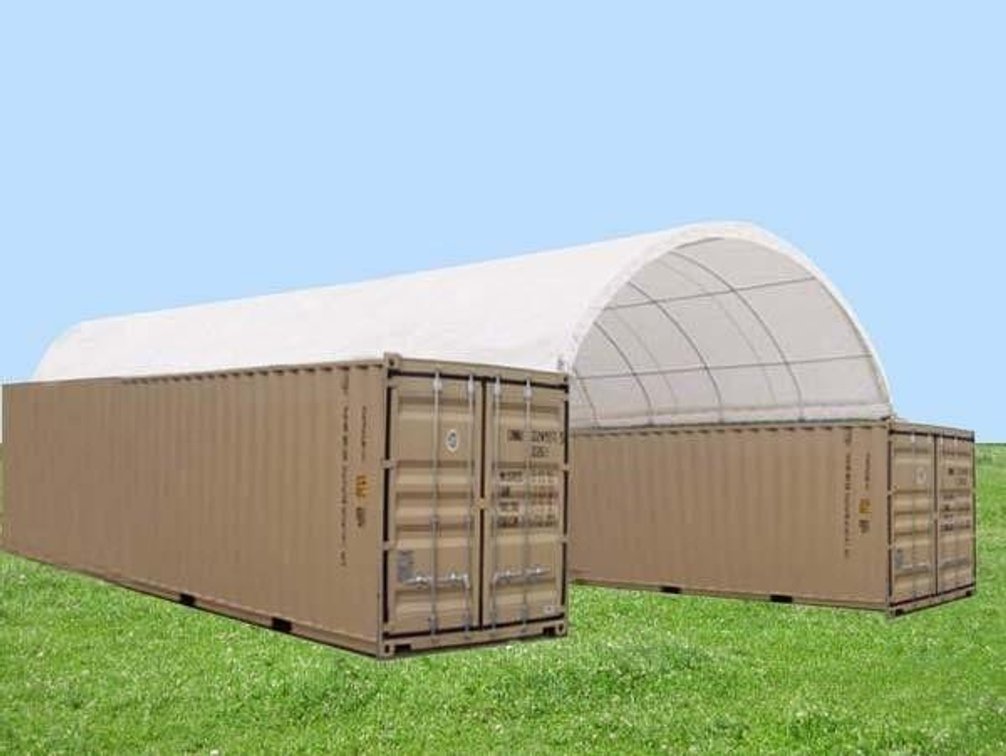 New 20x40 Container Shelter (sea containers not included)   - Located in Elk River, MN 