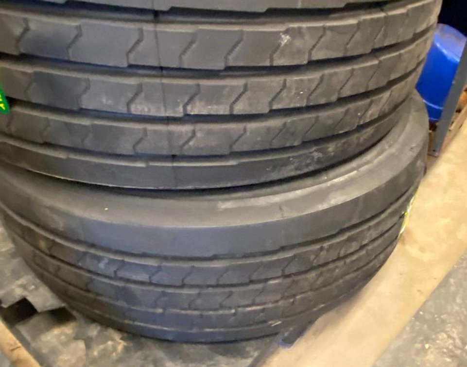(2) NEW Kapsen Grizzly 385/65R22.5 Steering Tires - 2X THE MONEY