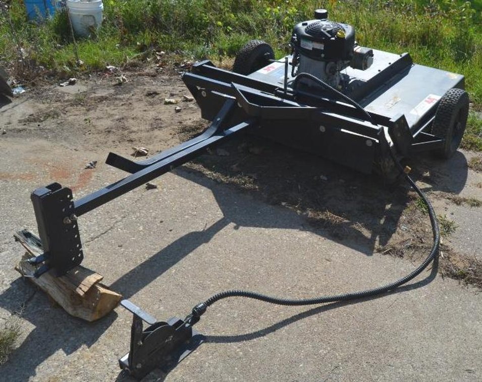 SWISHER COUNTRY CUT 44" GAS PULL BEHIND MOWER