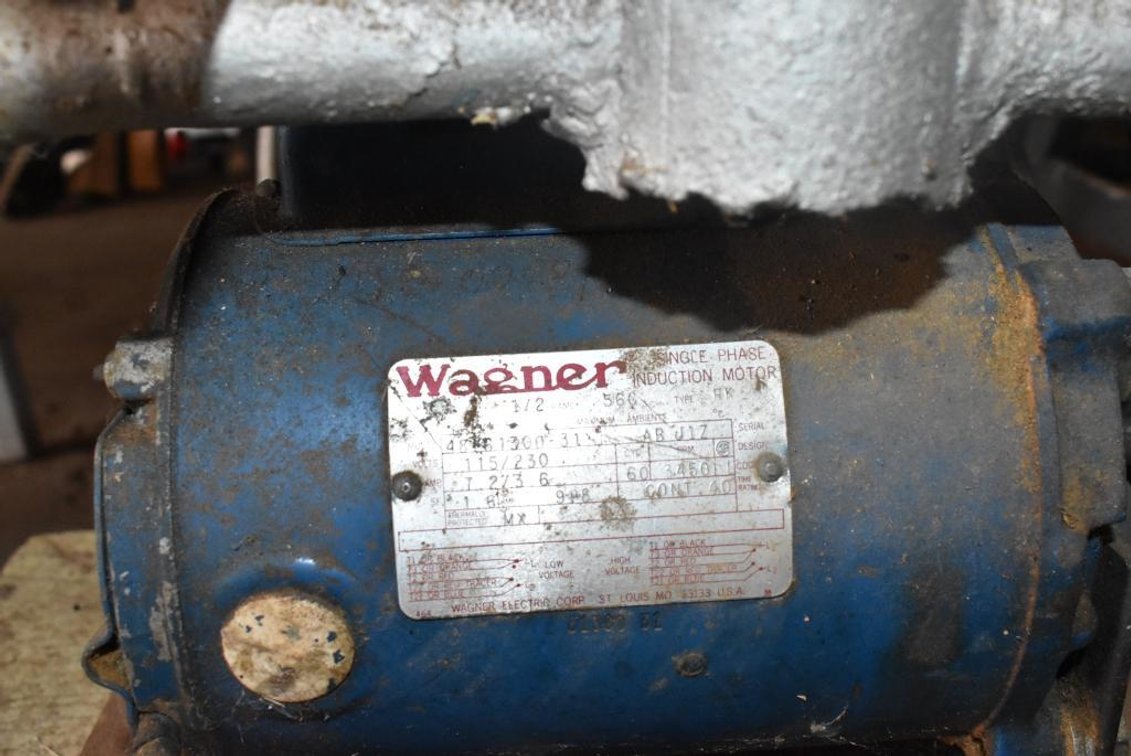 CRAFTSMAN ELECTRIC PLANER WITH WAGNER 1/2 HP MOTOR, ON STAND