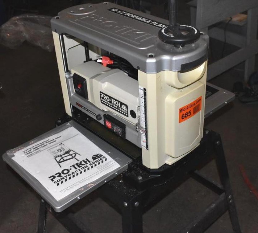 PROTECH - CONTRACTOR SERIES- PLANER ON STAND, 12 1/2" PORTABLE