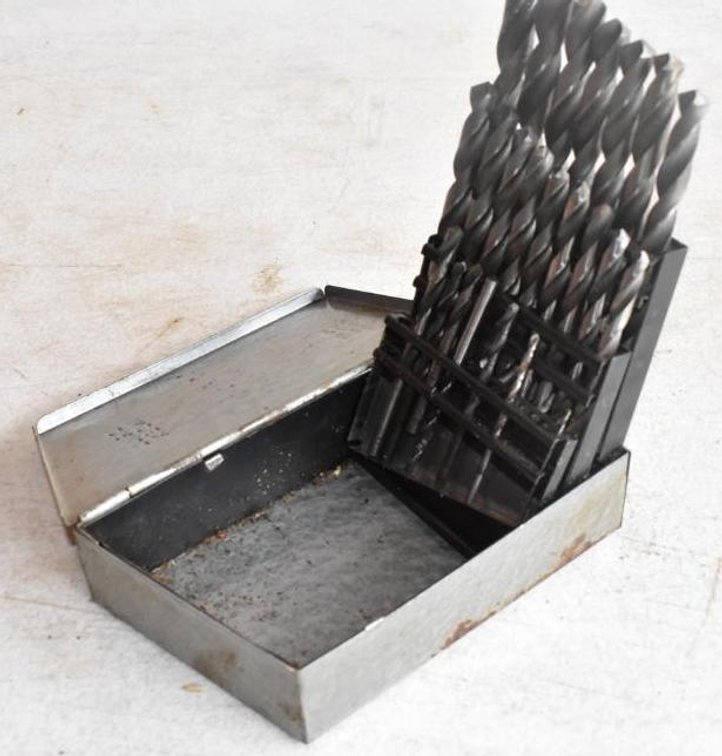 DRILL BITS IN CASE
