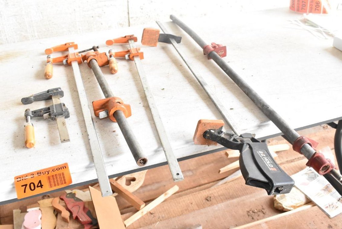 ASSORMENT OF BAR CLAMPS/SPREADERS