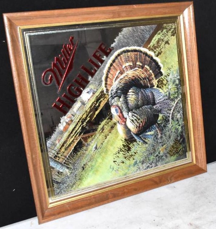 MILLER HIGH LIFE WILD LIFE MIRROR, "SHOWTIME"