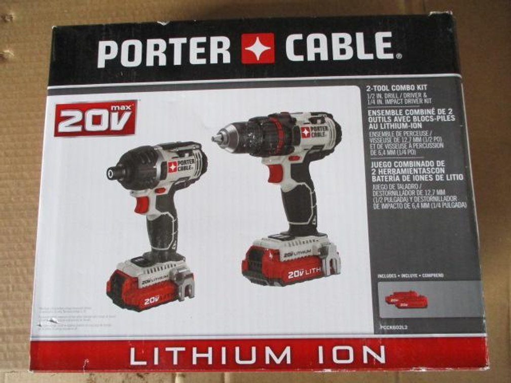 New Porter Cable Lithium Battery Drill