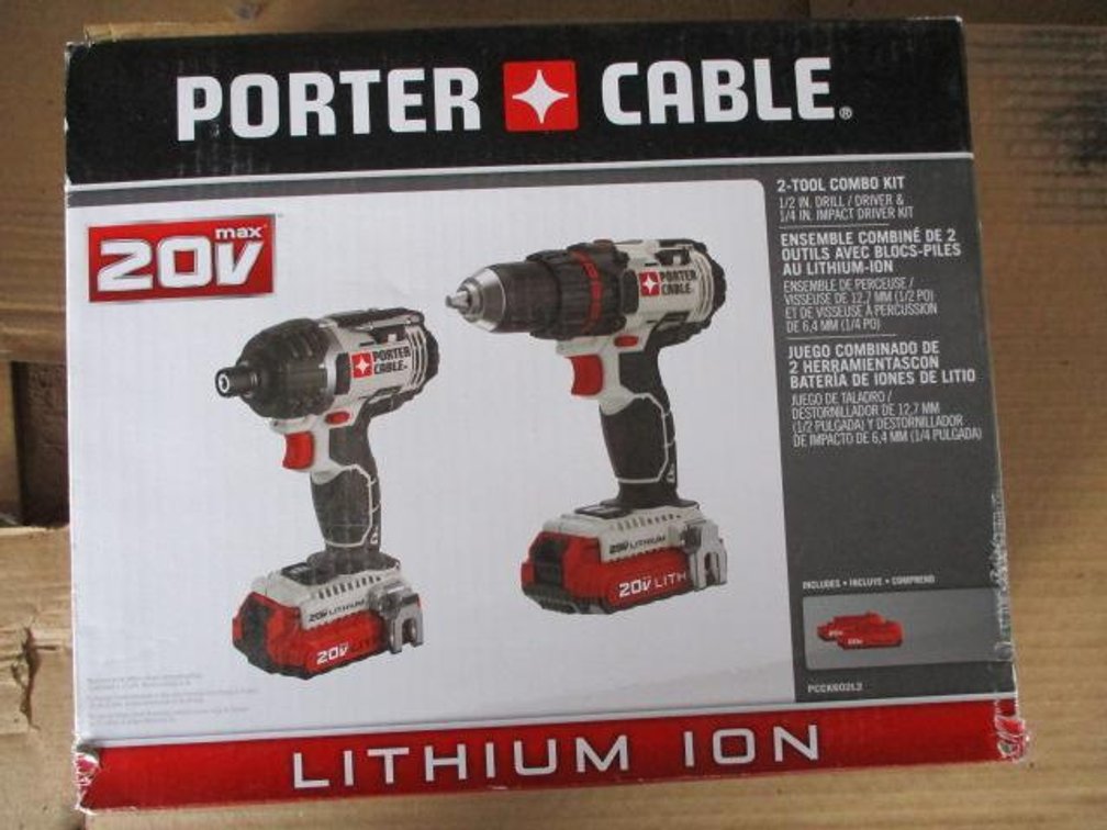 New Porter Cable Lithium Battery Drill