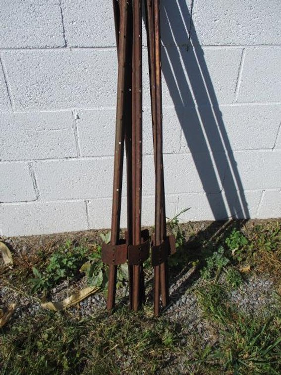 8 Lt. Duty Garden Posts