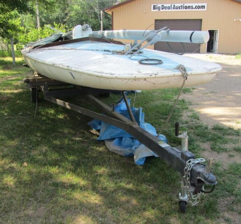 1975 Johnson E Sailboat Z-16 With Trailer