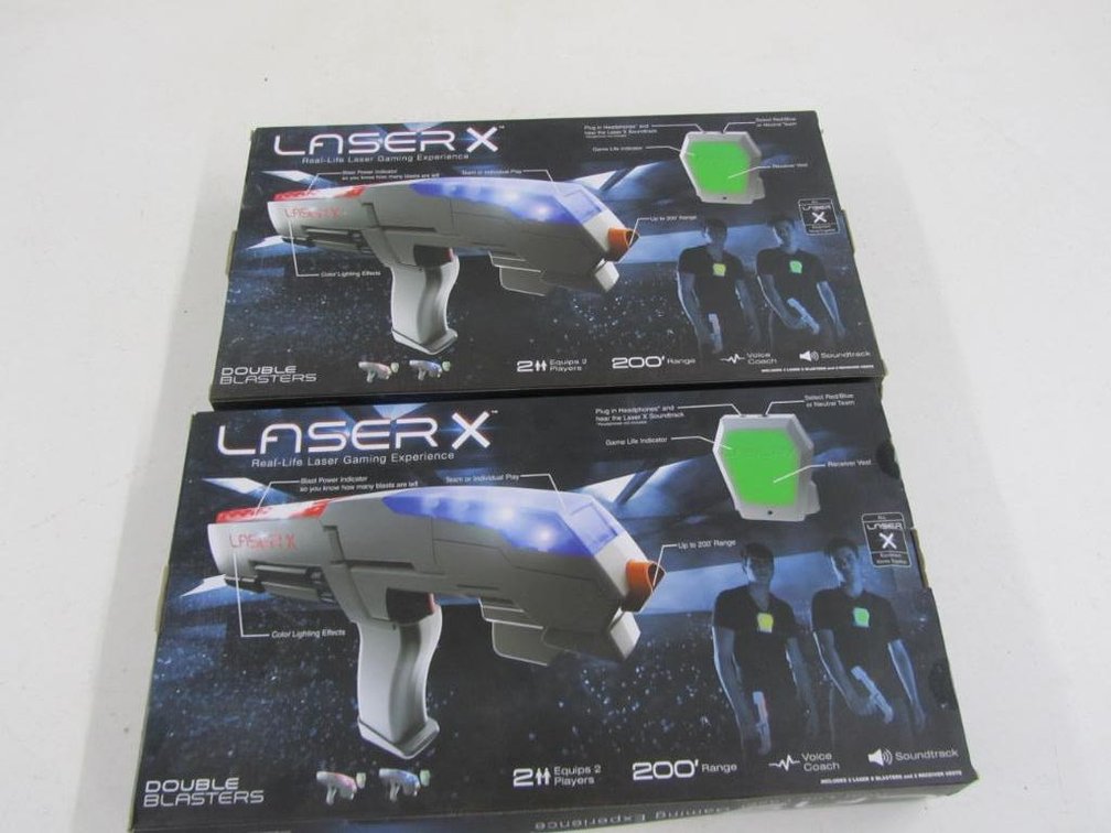 (2) Laser X Laser Tag Guns