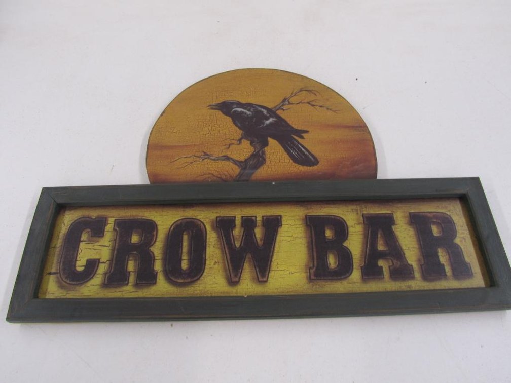 Crow Bar Sign