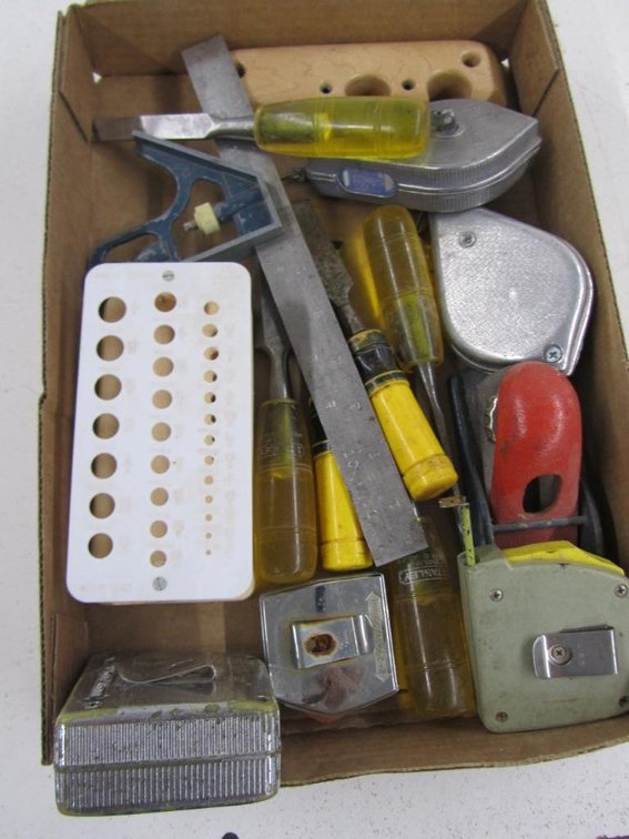 Flat Of Assorted Tools