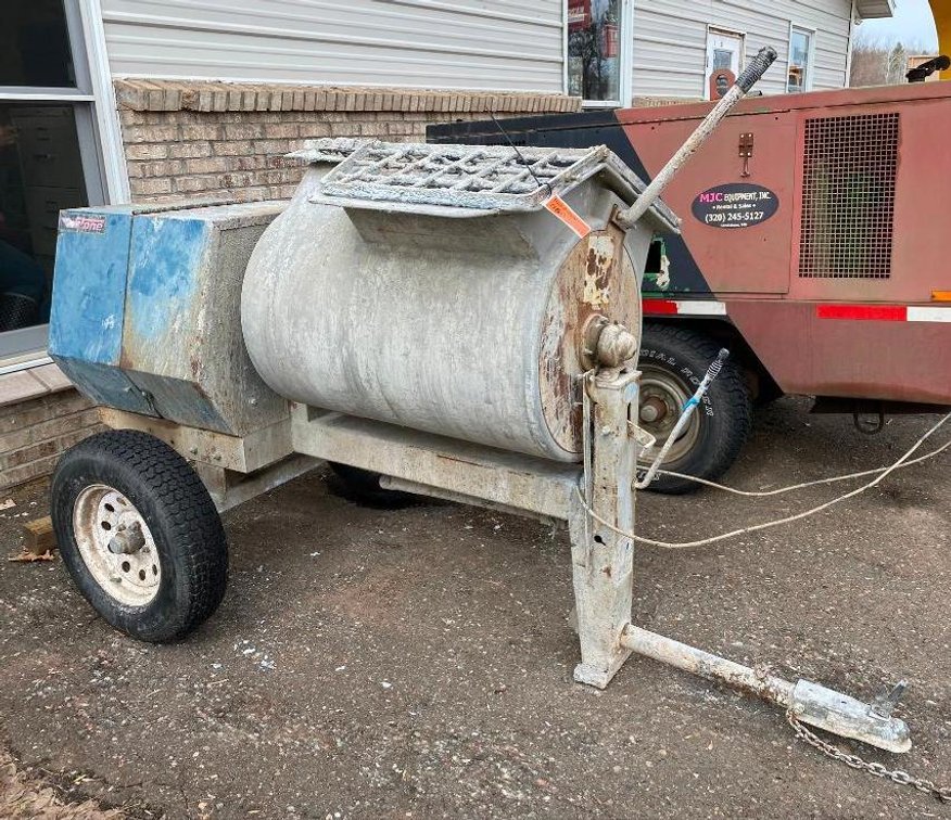 Stone Mixer With Honda 8hp Motor