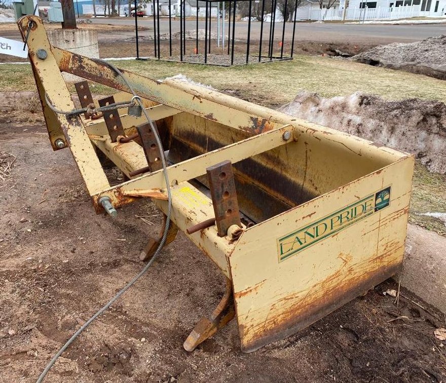 5' Land Pride 3-Point Box Scrapper