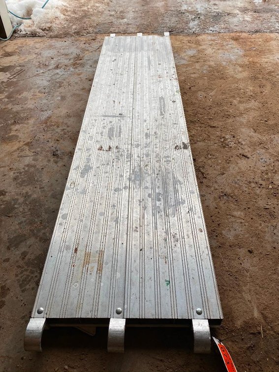 Aluminum Plank, 19" x 81"