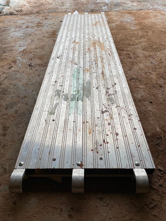 Aluminum Plank, 19" x 81"