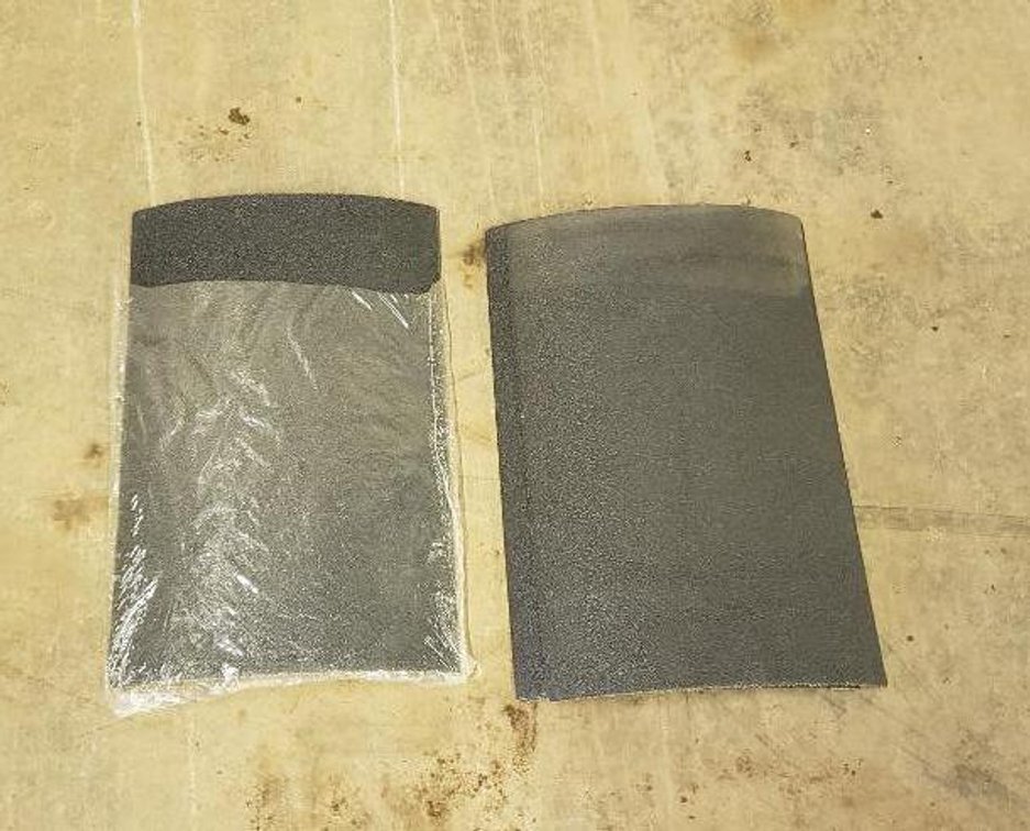 (7) 36 Grit 12" X 18" Sand Paper