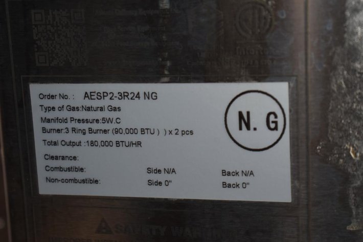 Image for Atlantis Culinary Restaurant Grade Counter Top Gas Range