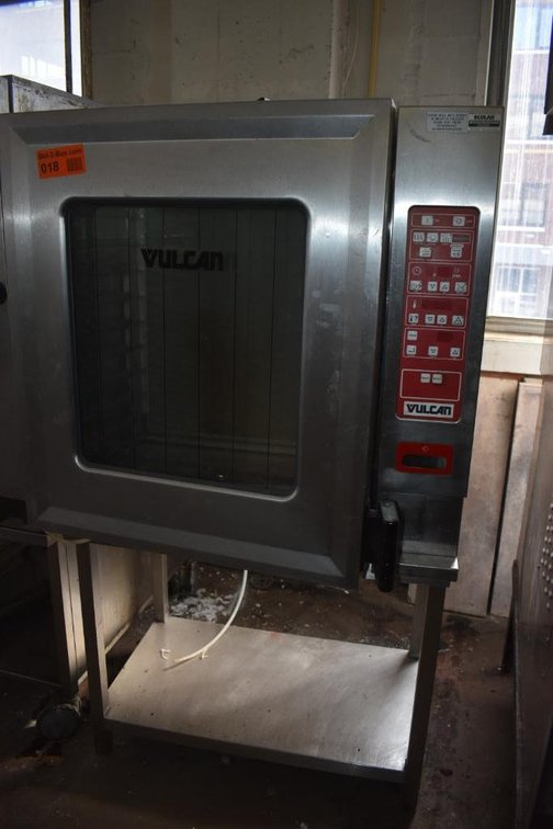 Vulcan Natural Gas And Electric Warmer Combi Oven.