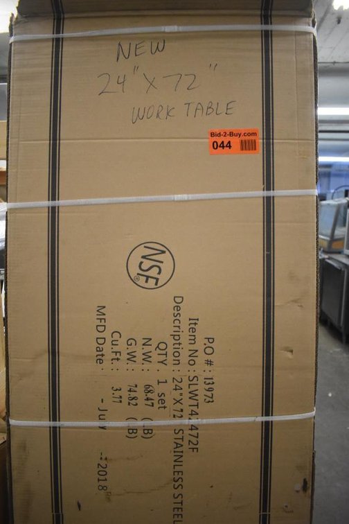 Stainless Steel Thunder Group Work Table