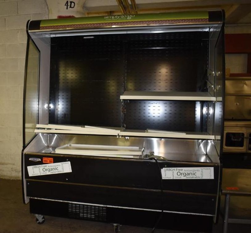 Rolling Federal Display Refrigerator