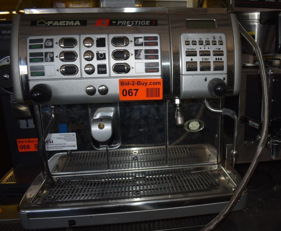 Faema X Prestige 1 Espresso Machine