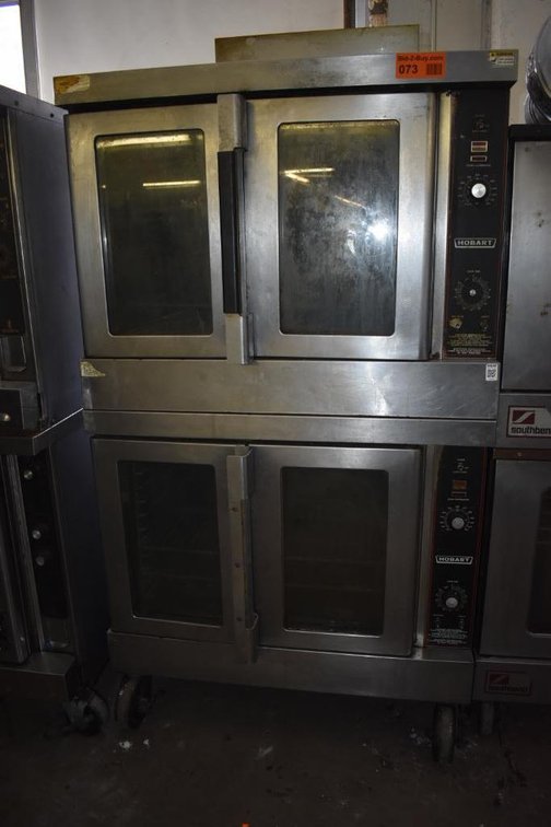 Hobart Double Stacked Two Door Convention Oven