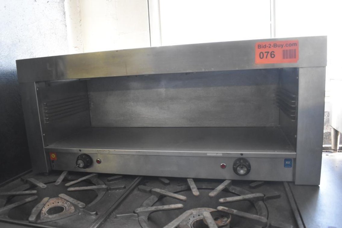 30" Wide Cheese Melter