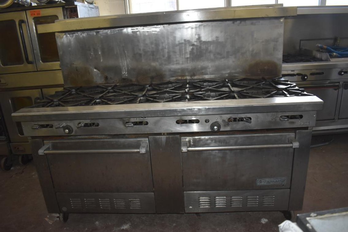 Garland Twelve Burner Double Oven