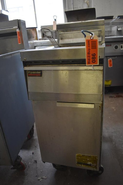 Rolling Two Basket Fry Master Fryer
