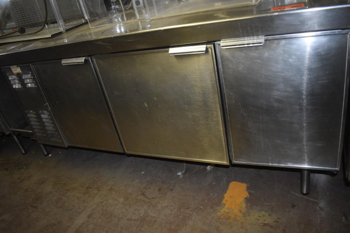 Three Door Refrigerated Work Table