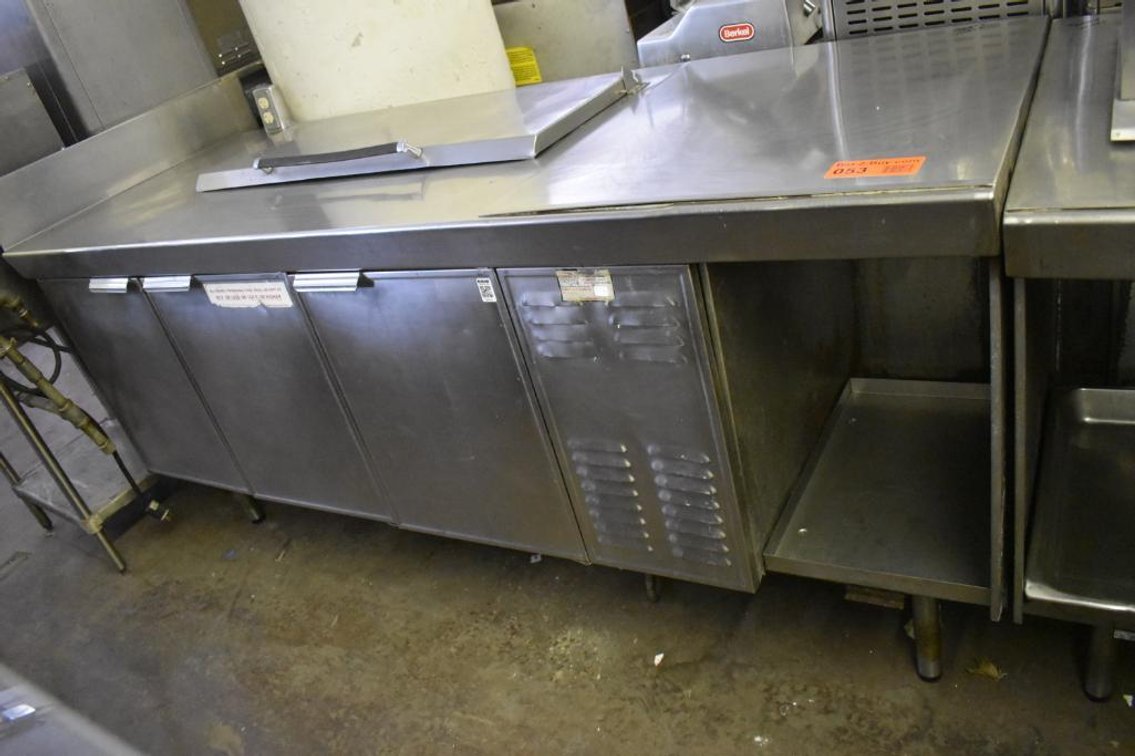 Three Door Refrigerated Work Table