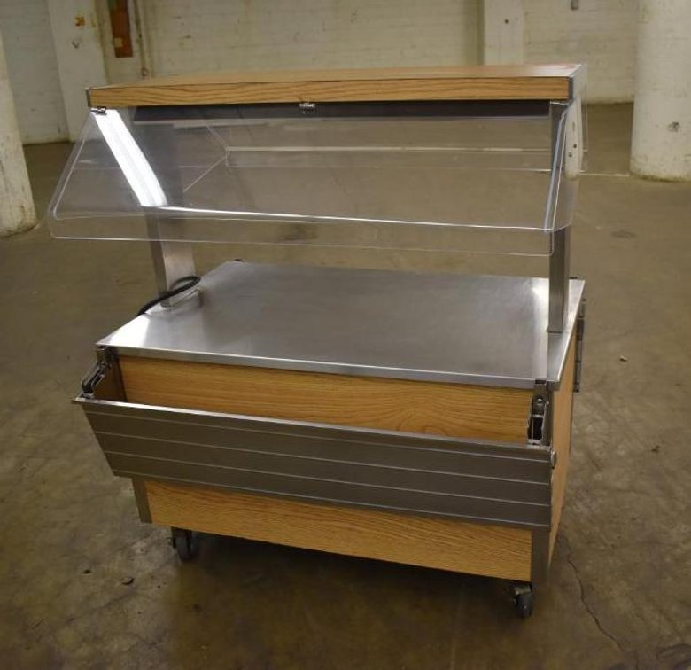 Vollrath Rolling Food Server, Kids Size.