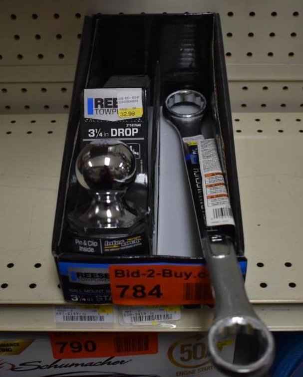Reese 2" Trailer Hitch With Reese Hitch Ball Wrench