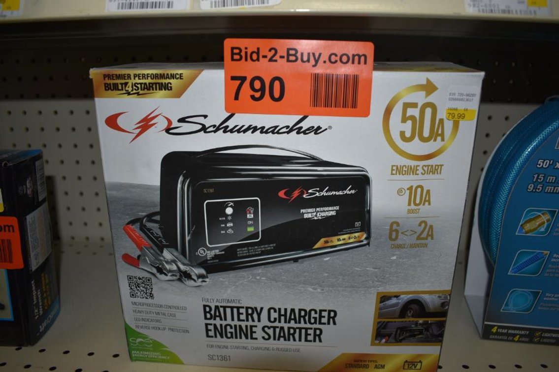 Schumacher Battery Charger Engine Starter