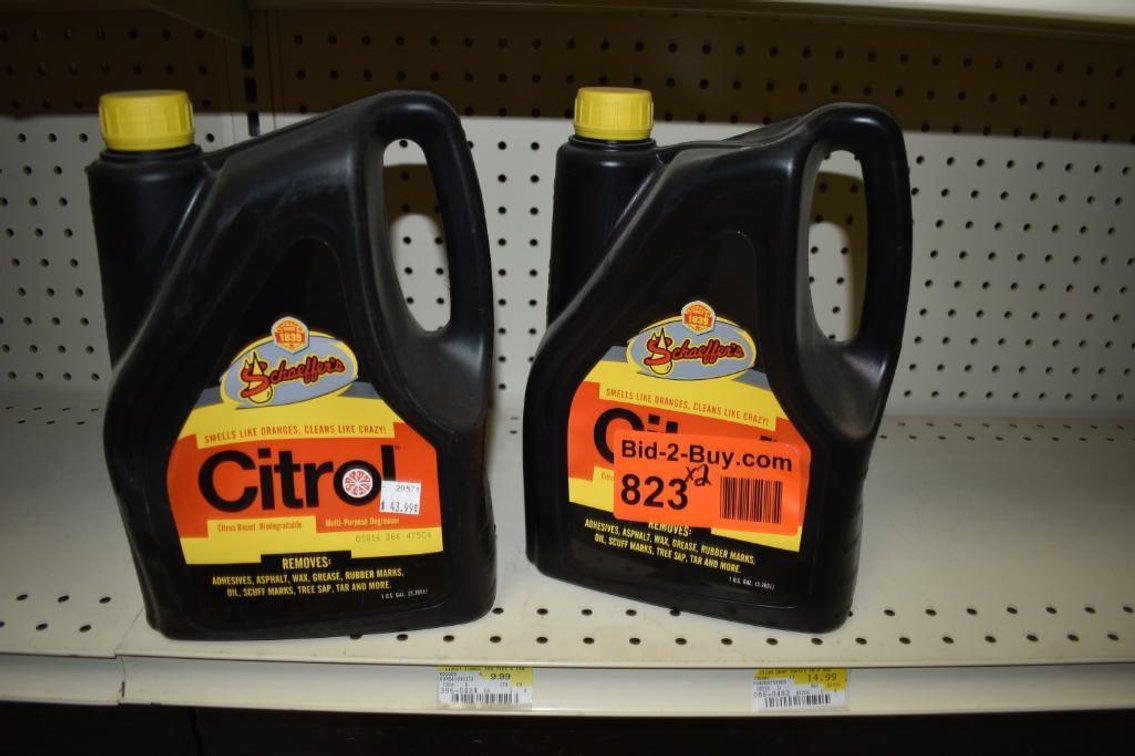(2) 1 Gallon Jugs Of Schaeffer's Multi Purpose Degreaser