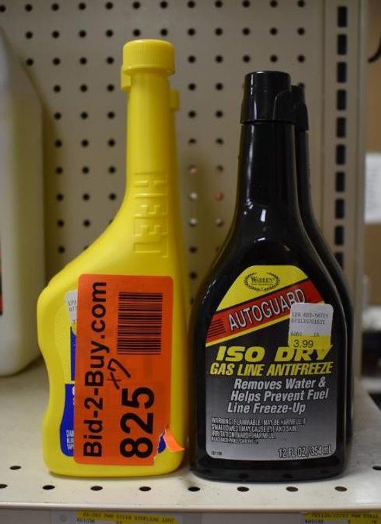 (3) 12oz Iso Dry Gas Line Antifreeze With (4) Heet Gas-Line Antifreeze
