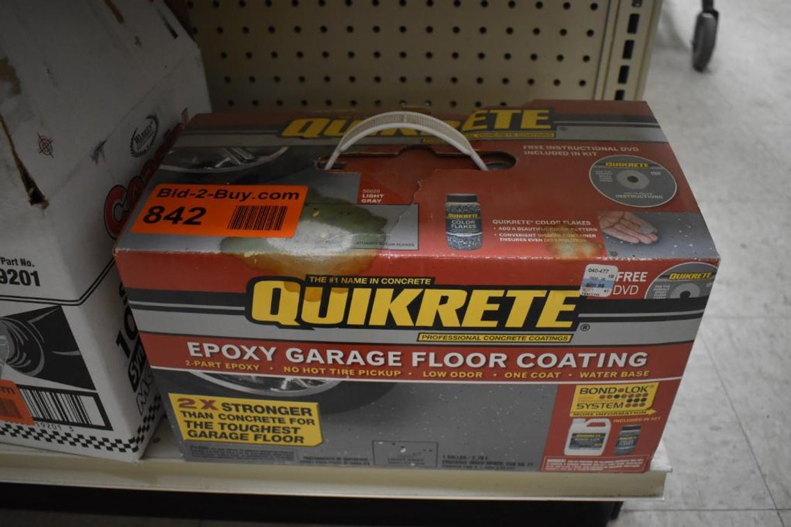 Gallon Of Quikrete Epoxy Garage Floor Coating