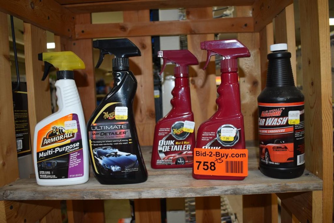 Armor All Multi Purpose Car Cleaner, Ultimate Quik Detailer, Quick Mist And Wipe Detailer And Car Wash Solution