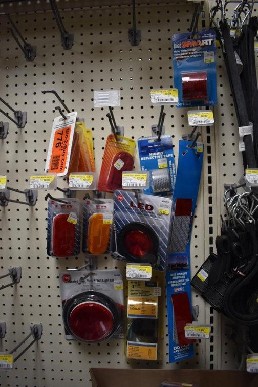 Sealed Stop, Turn And Tail Light With Assorted Clearance Markers And Reflective Taps