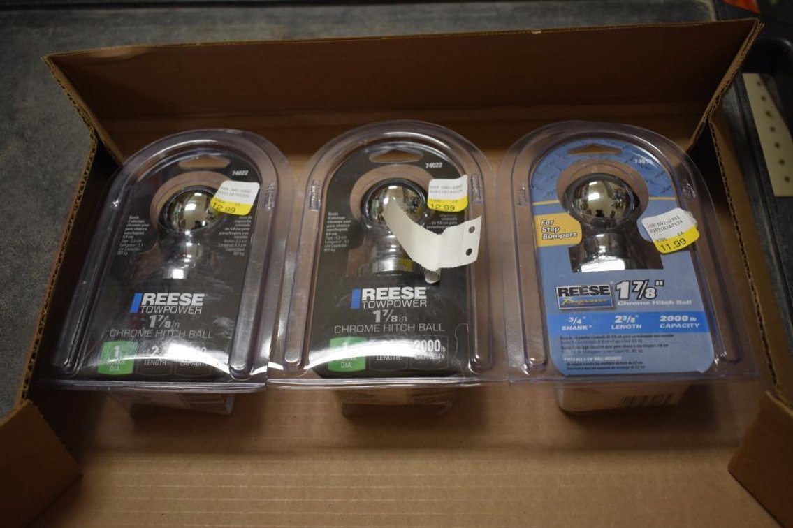 (3) Reese 1-7/8" Trailer Balls