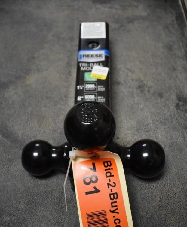 Reese Tri-Ball Mount Receiver Hitch