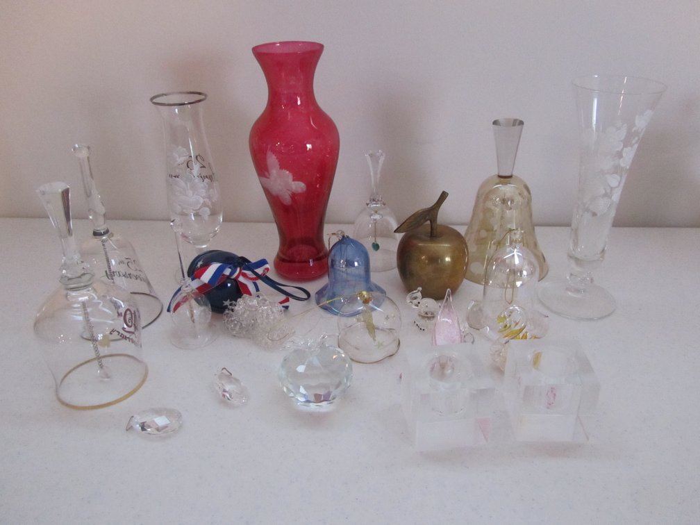 Flat Of Assorted Glassware