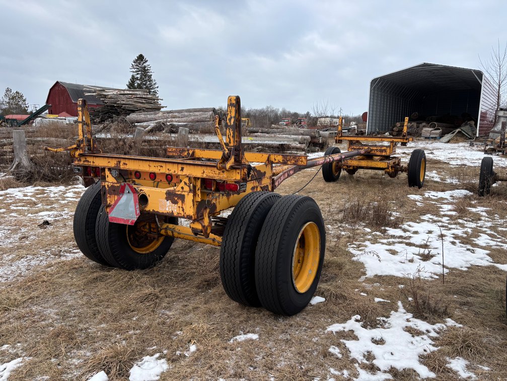 1996 Ford L9000 Boom Truck, (2) 1997 L 9000 Fords, Log Splitters & Equipment (134866)
