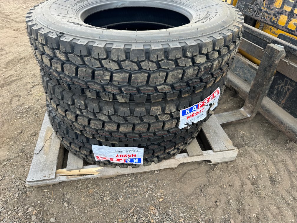 (3) New Kapsen HS207 11R22.5 Tires - 3X the Money
