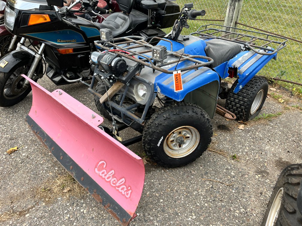 2003 Jiansh 250CC 2WD 4-Wheeler With Plow