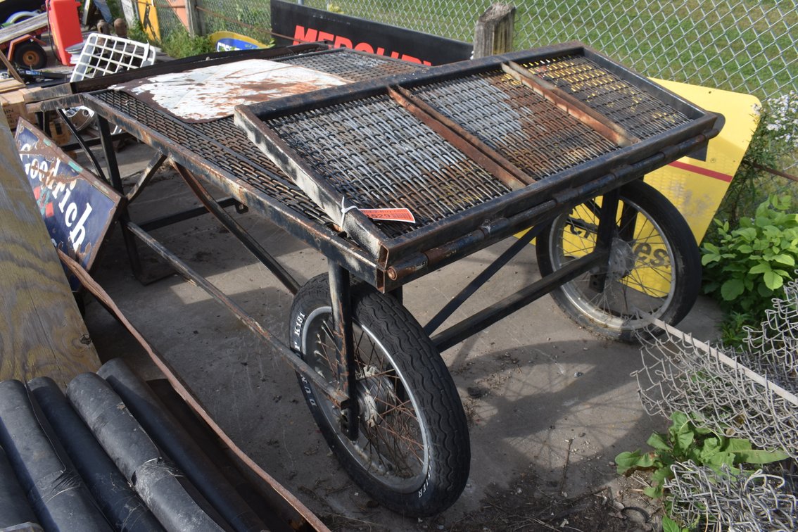 Drive Up Bike Ramp 51"x126"x32"
