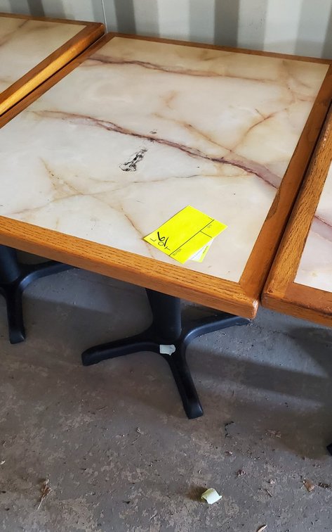 rectangular table