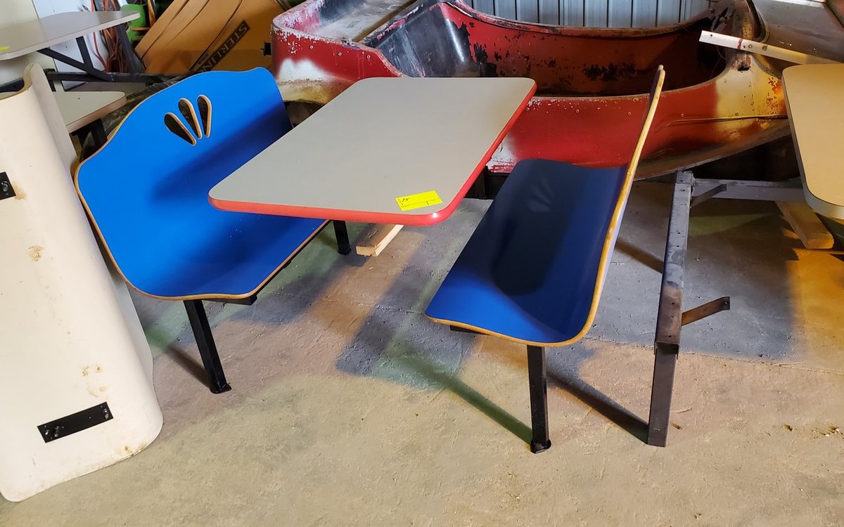 blue booth