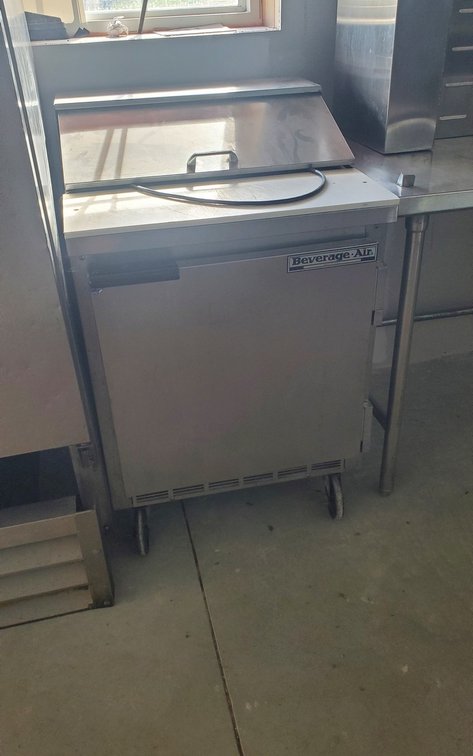 Beverage Air SP27  Stainless steel front, sides, top, door and grille 

