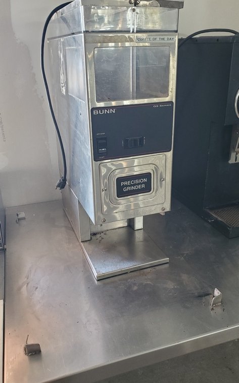Bunn G9-2 Grinder  Portion controlled for the right amount of coffee every time, with 3 batch sizes per hopper
